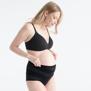 Knix CoreLove High Rise Maternity/Postpartum Underwear - Black Size Large - NWOT